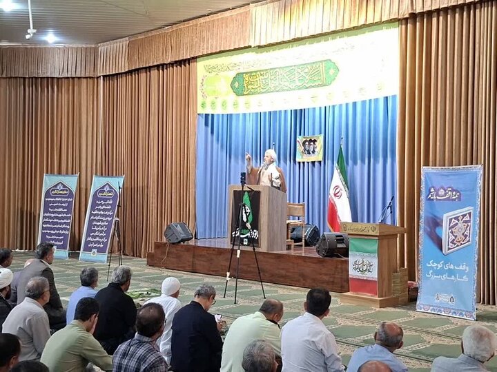 تصاویر/ نماز عبادی سیاسی جمعه در شهرستان فریدونکنار