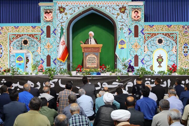 تصاویر/ نماز جمعه شهرستان ساری