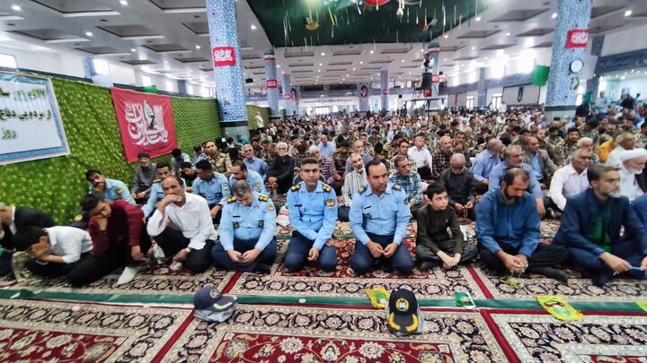تصاویر|  نماز جمعه عبادی سیاسی بیرجند