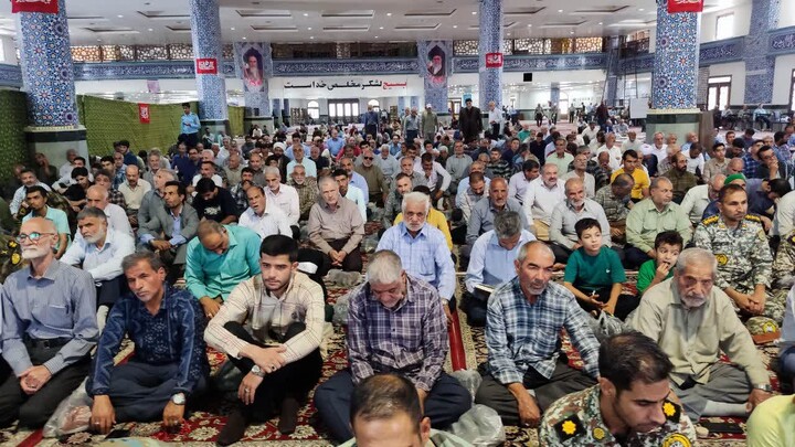تصاویر|  نماز جمعه عبادی سیاسی بیرجند