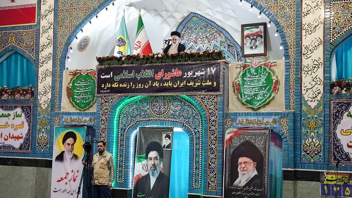 تصاویر|  نماز جمعه عبادی سیاسی بیرجند