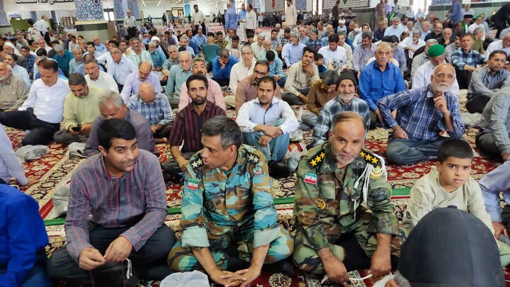 تصاویر|  نماز جمعه عبادی سیاسی بیرجند