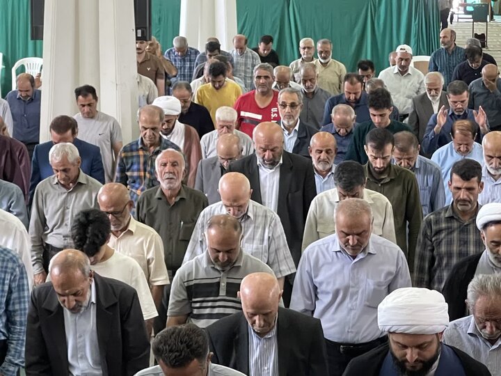 تصاویر/ نماز عبادی سیاسی جمعه در شهرستان نوشهر