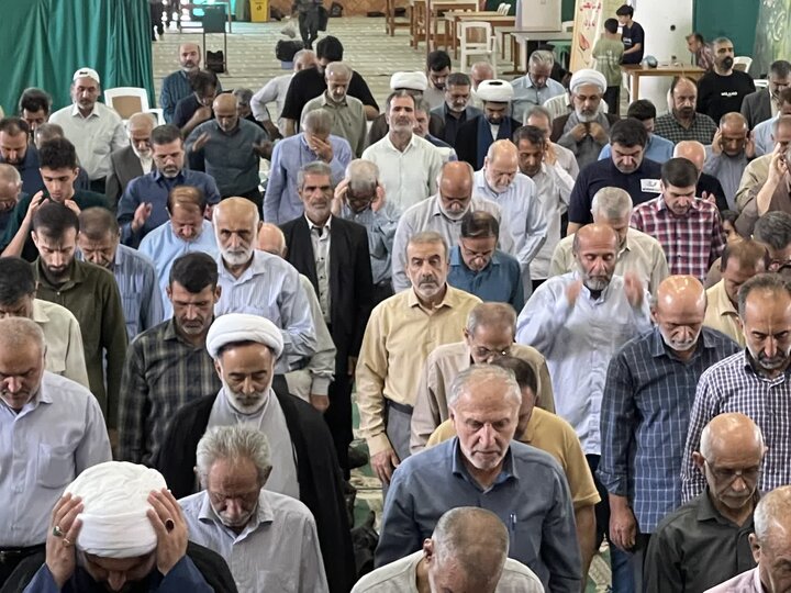 تصاویر/ نماز عبادی سیاسی جمعه در شهرستان نوشهر