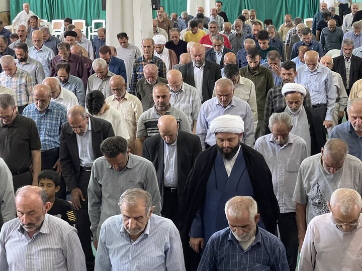 تصاویر/ نماز عبادی سیاسی جمعه در شهرستان نوشهر