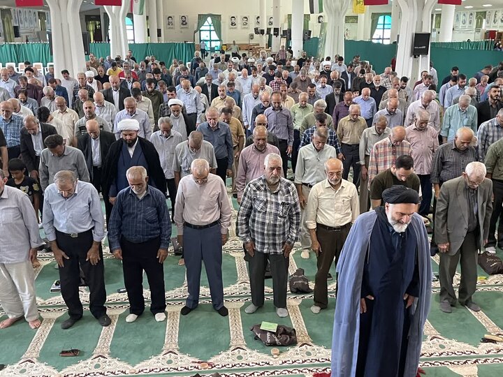 تصاویر/ نماز عبادی سیاسی جمعه در شهرستان نوشهر