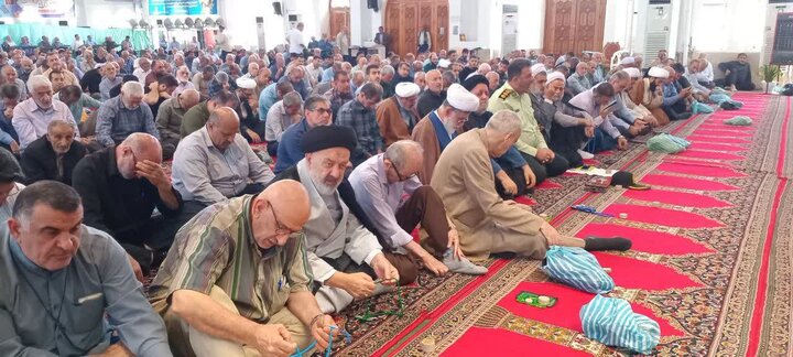 تصاویر/ نماز عبادی سیاسی جمعه در شهرستان آمل