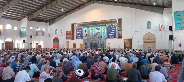 تصاویر/ نماز عبادی سیاسی جمعه در شهرستان آمل