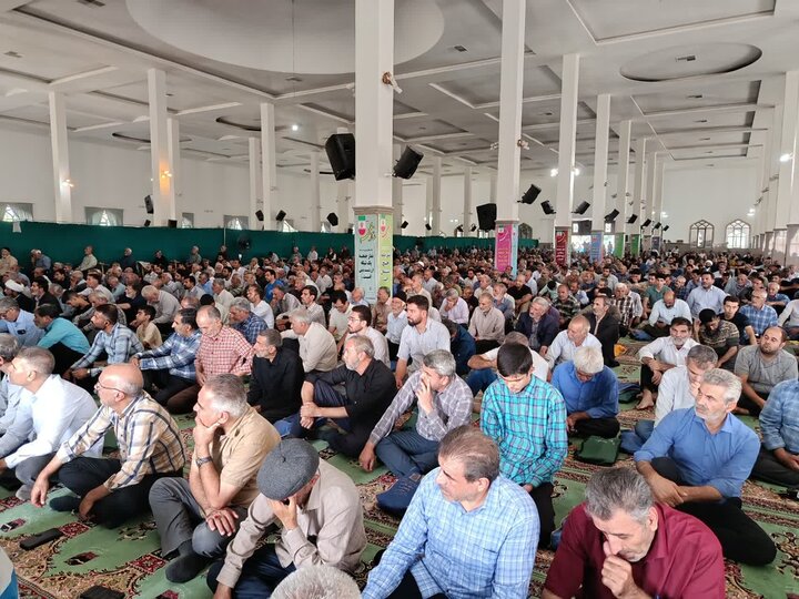 تصاویر/اقامه نماز عبادی سیاسی جمعه در ساوه