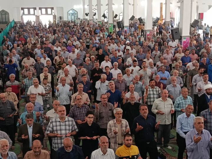 تصاویر/اقامه نماز عبادی سیاسی جمعه در ساوه