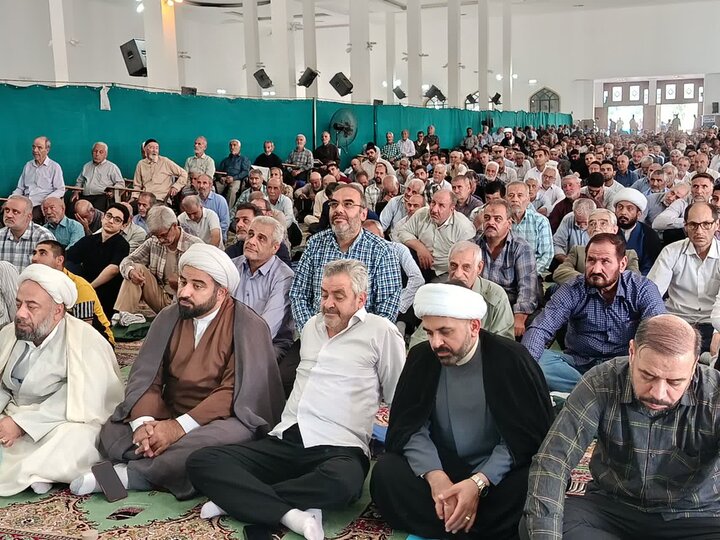 تصاویر/اقامه نماز عبادی سیاسی جمعه در ساوه