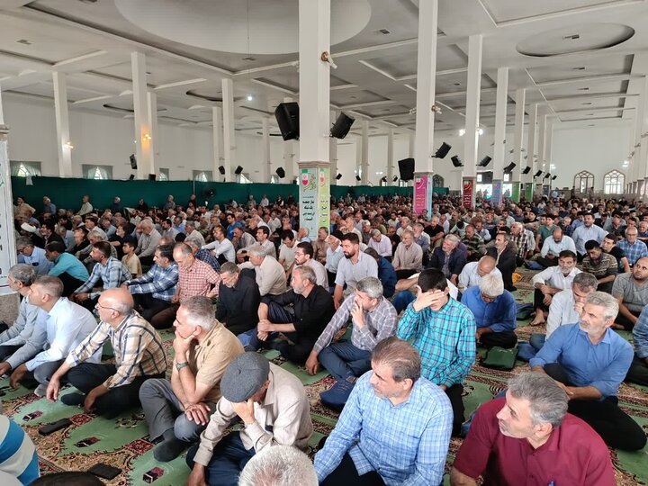 تصاویر/اقامه نماز عبادی سیاسی جمعه در ساوه