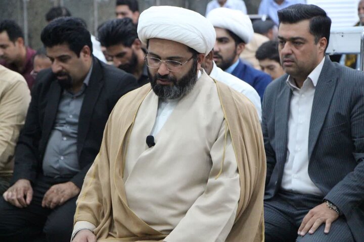تصاویر/ آیین عبادی سیاسی نماز جمعه شهرستان بنجار