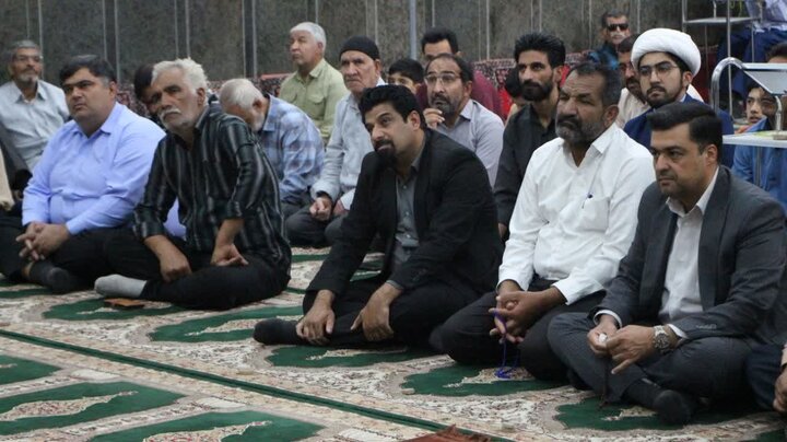 تصاویر/ آیین عبادی سیاسی نماز جمعه شهرستان بنجار