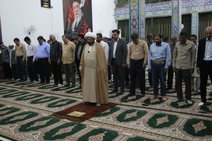 تصاویر/ آیین عبادی سیاسی نماز جمعه شهرستان بنجار