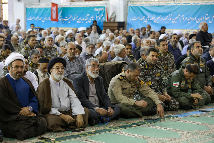 تصاویر/ نماز جمعه عبادی سیاسی تبریز