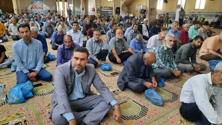 تصاویر/اقامه نماز عبادی سیاسی جمعه در خمین