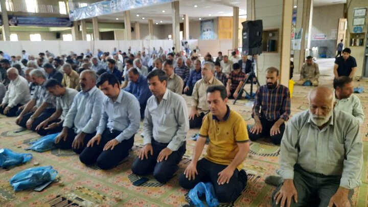 تصاویر/اقامه نماز عبادی سیاسی جمعه در خمین