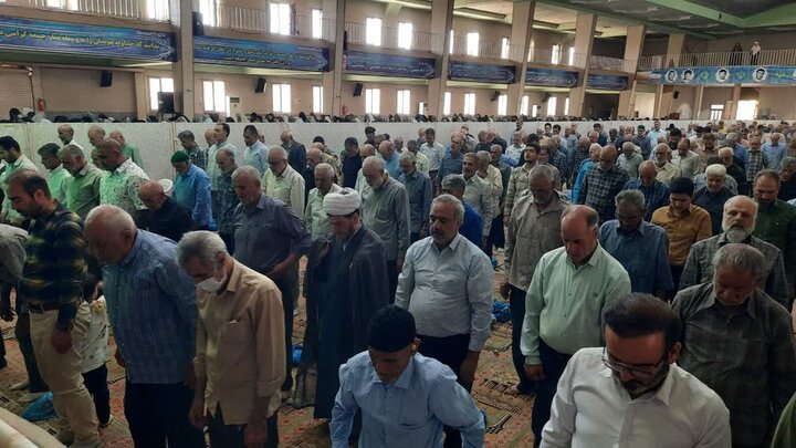 تصاویر/اقامه نماز عبادی سیاسی جمعه در خمین