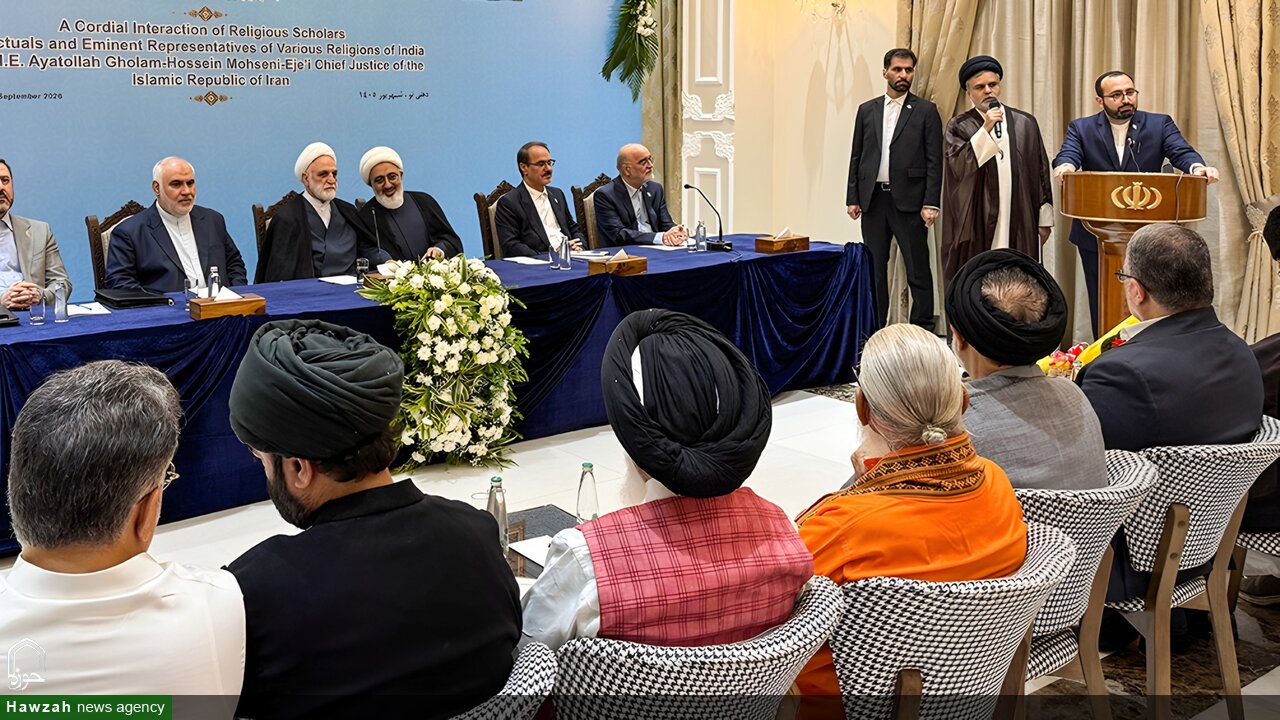 ایران اور ہندوستان کے درمیان گہرے اور دیرینہ تعلقات ہیں؛ عالمی امن و انصاف کے لیے مل کر کام کرنا ہوگا