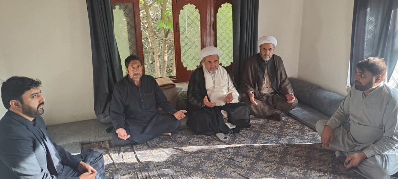 شیعہ علماء کونسل کے سینئر رہنما کی سکردو میں آغا عباس رضوی کے لواحقین سے تعزیت