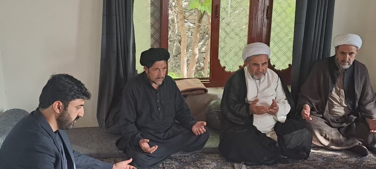 شیعہ علماء کونسل کے سینئر رہنما کی سکردو میں آغا عباس رضوی کے لواحقین سے تعزیت