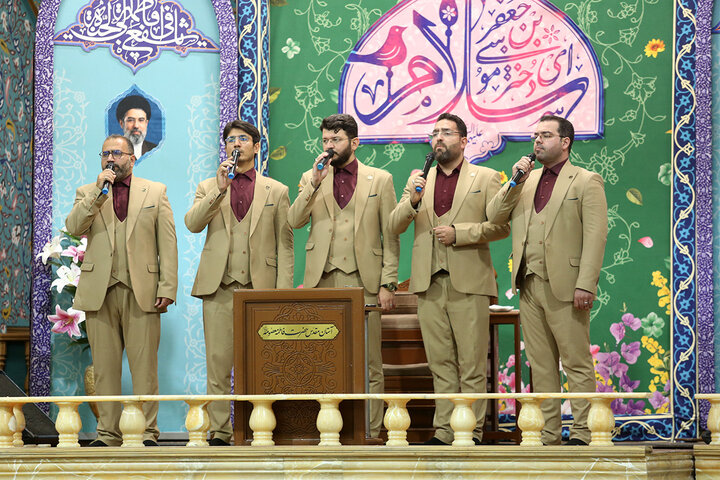 جشن شب سالروز ورود حضرت معصومه(س) به قم در حرم مطهر
