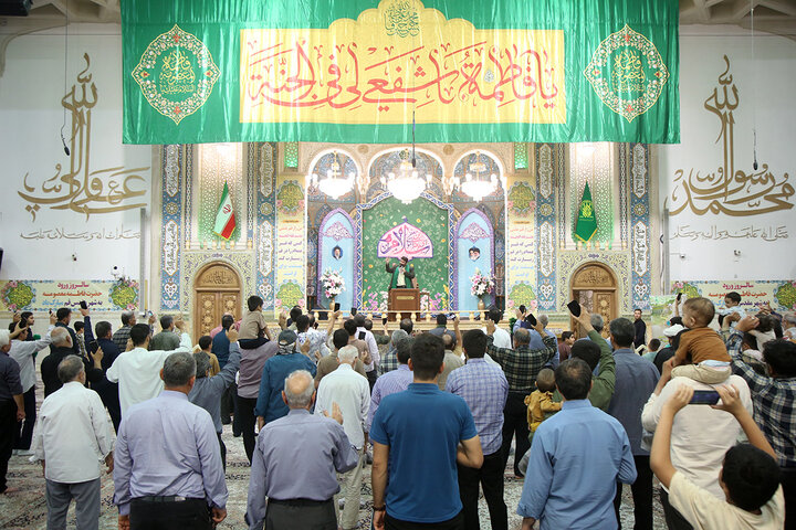 جشن شب سالروز ورود حضرت معصومه(س) به قم در حرم مطهر