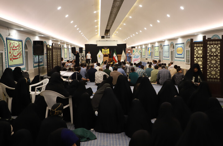 تصاویر/ گردهمایی شکرانه هیئت و کانون فرهنگی جوادالائمه(ع) در مجتمع مفتاح مشهد