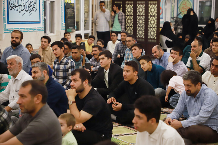 تصاویر/ گردهمایی شکرانه هیئت و کانون فرهنگی جوادالائمه(ع) در مجتمع مفتاح مشهد