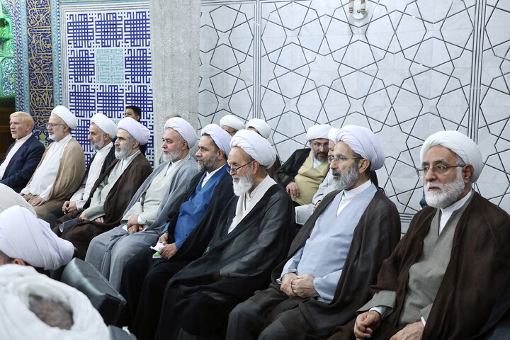 تصاویر/ ر مراسم افتتاحیه سال تحصیلی جدید حوزه‌های علمیه