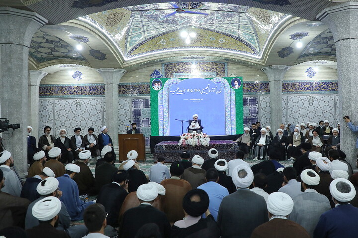 تصاویر/ ر مراسم افتتاحیه سال تحصیلی جدید حوزه‌های علمیه