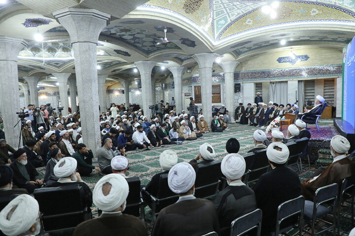 تصاویر/ ر مراسم افتتاحیه سال تحصیلی جدید حوزه‌های علمیه