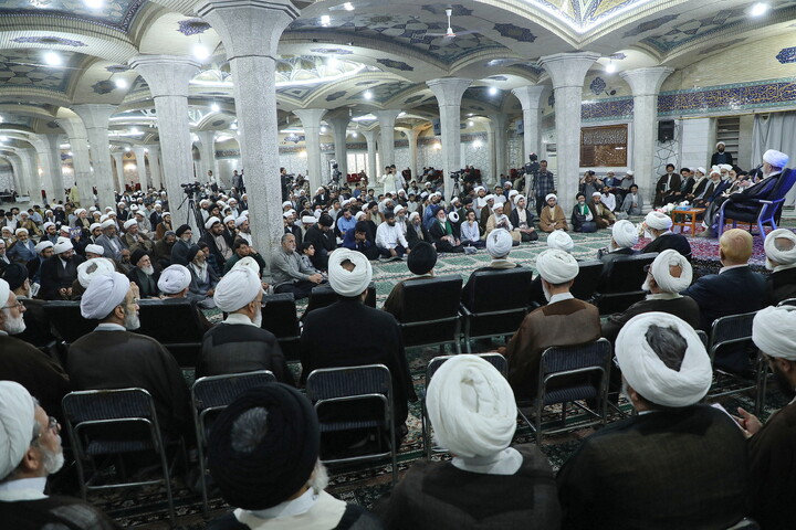 تصاویر/ ر مراسم افتتاحیه سال تحصیلی جدید حوزه‌های علمیه