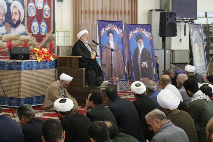 تصاویر /  مراسم یادواره شهید آیت‌الله قدوسی نهاوندی و شهدای روحانی نهاوند