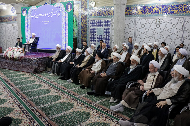 تصاویر/ تصاویر حاشیه ای از آیین آغاز سال تحصیلی ۱۴۰۵_۱۴۰۶ حوزه های علمیه