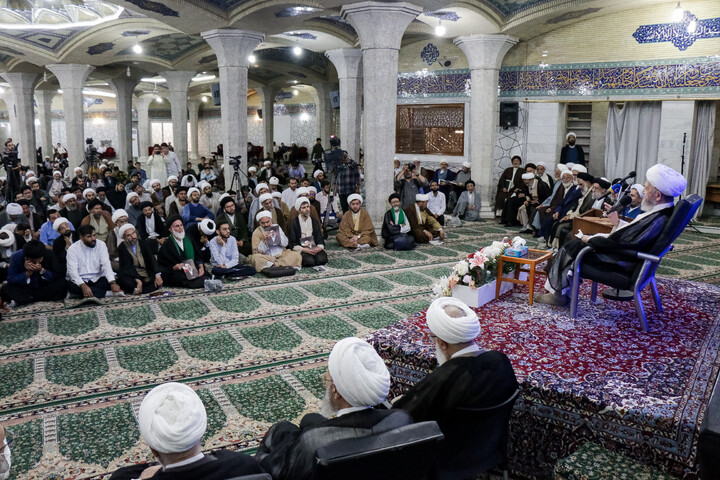 تصاویر/ تصاویر حاشیه ای از آیین آغاز سال تحصیلی ۱۴۰۵_۱۴۰۶ حوزه های علمیه