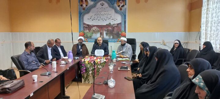 تصاویر/ نشست هم اندیشی مبلغات شهرستان لنگرود