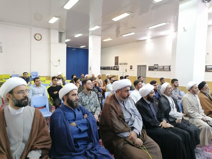 تصاویر/ مراسم تکریم و‌ معارفه مدیر مدرسه علمیه میرزا علی اکبر اردبیل