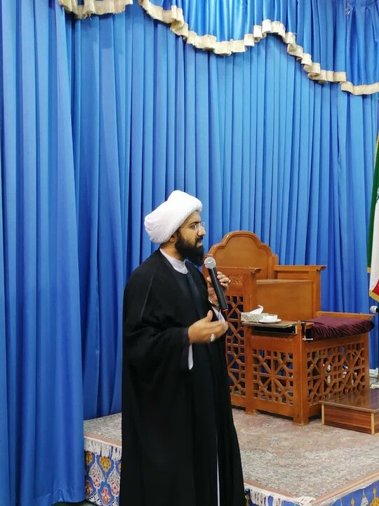 تصاویر/ مراسم تکریم و‌ معارفه مدیر مدرسه علمیه میرزا علی اکبر اردبیل