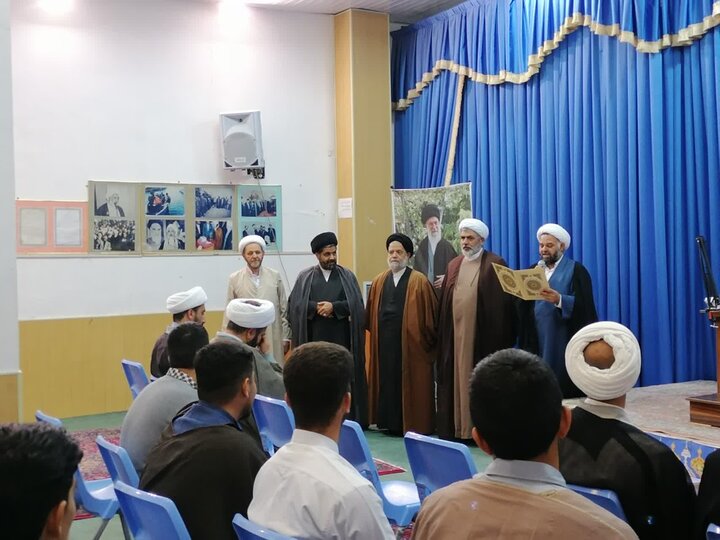 تصاویر/ مراسم تکریم و‌ معارفه مدیر مدرسه علمیه میرزا علی اکبر اردبیل