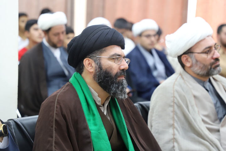تصاویر/آیین آغاز سال تحصیلی در حوزه خاتم الانبیاء سنندج