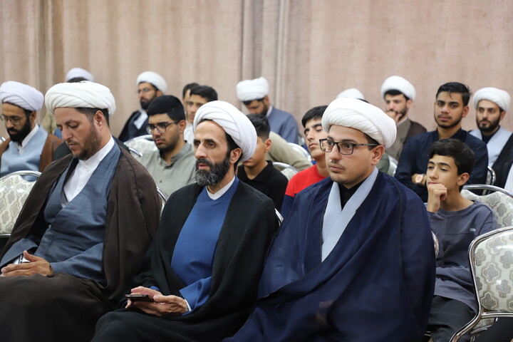 تصاویر/آیین آغاز سال تحصیلی در حوزه خاتم الانبیاء سنندج