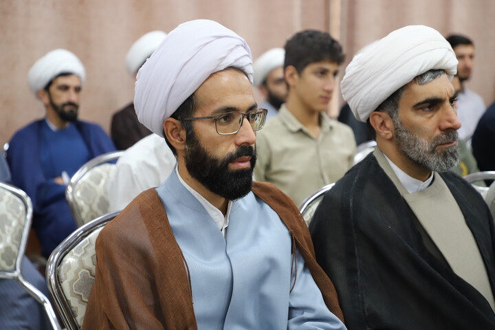 تصاویر/آیین آغاز سال تحصیلی در حوزه خاتم الانبیاء سنندج