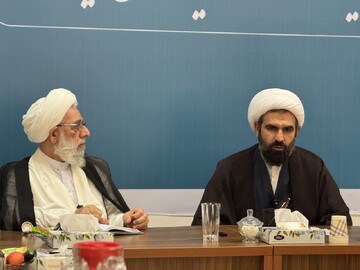 تصاویر/ هم اندیشی مسئول دبیرخانه شورای عالی حوزه های علمیه با مدیریت حوزه علمیه استان گیلان