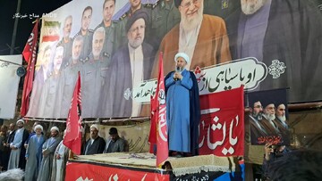 طنین فریادهای انقلابی در یکصدو هشتادو نهمین «موج»آران و بیدگل + عکس