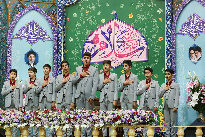 تصاویر/ جشن شام سالروز ورود حضرت معصومه(س) به قم در حرم مطهر