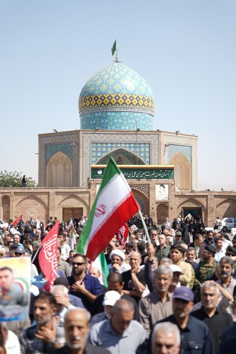 تصاویر /مراسم تشییع خلبان شهید مهدویان در قزوین