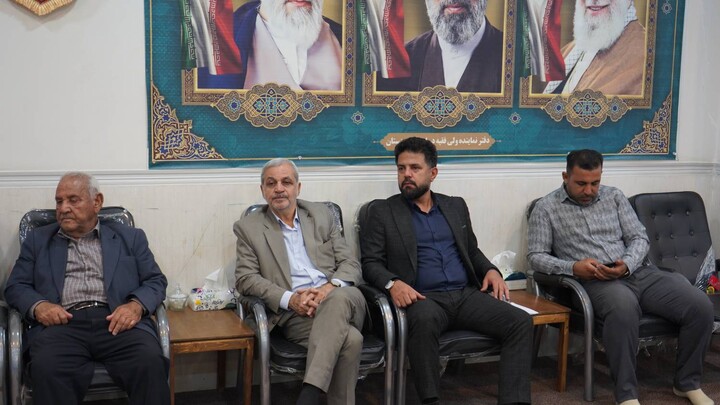 دیدار تعاونگران با نماینده ولی فقیه در خوزستان