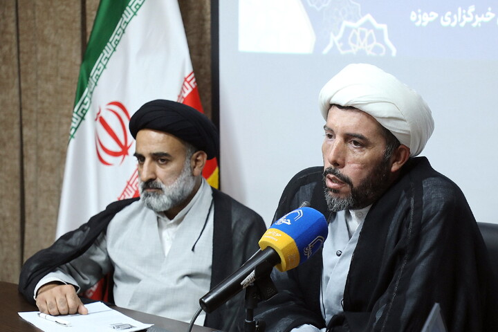 تصاویر/ نشست خبری مسئول مرکز تدوین متون و منابع درسی حوزه های علمیه